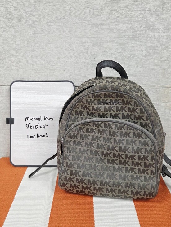 Michael Kors Abbey MK signature Logo Mini Backpack main image 14